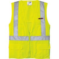 20-CSV405, Small, Safety Yellow, Left Chest, Dart.